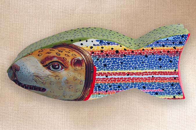 Folk Art Fish Box