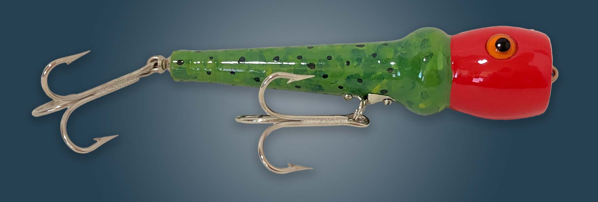 Frog Fish Lure Folk Art