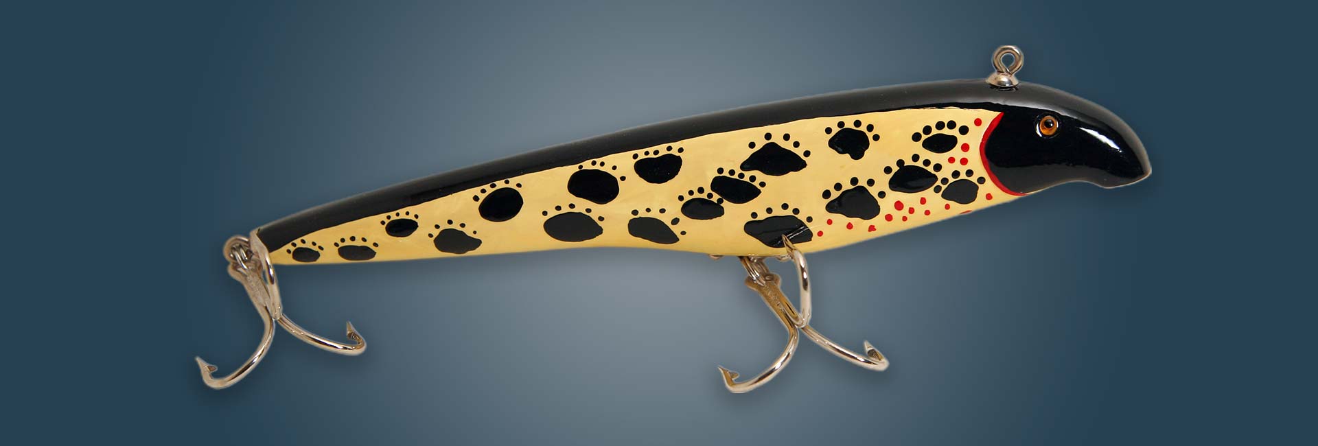 Musky Fish Lure Folk Art